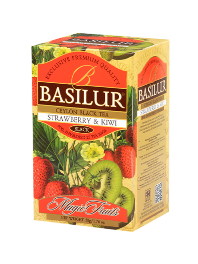 Basilur Magic Fruits - Strawberry & Kiwi - Tea Bag 3
