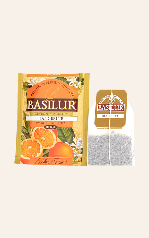 Basilur Magic Fruits Tangerine - Tea Bag 2 pastel