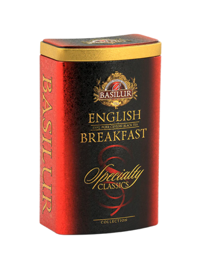 Trà Anh Basilur English Breakfast Cao Cấp – 100g (Hộp Thiếc)