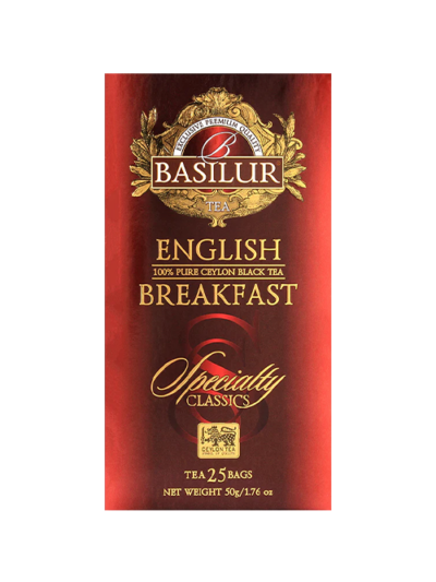 Trà Đen Ceylon Basilur English Breakfast – Specially Classic 50g (Hộp Giấy) 1