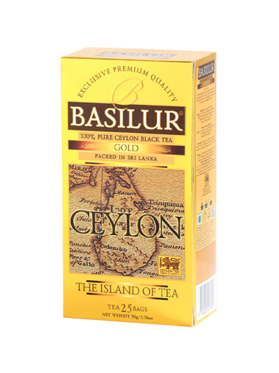 Trà Đen Ceylon Basilur Island Of Tea – 50g (Hộp Giấy) 2