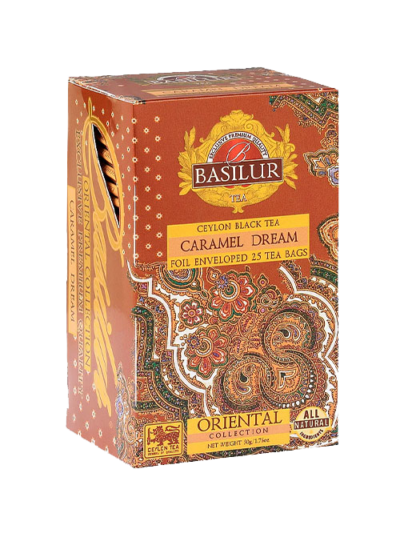 Trà Đen Ceylon Basilur Caramel Dream 50g (Hộp Giấy)