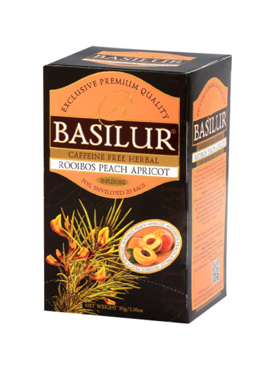 Hồng Trà Basilur Rooibos Peach Apricot 1