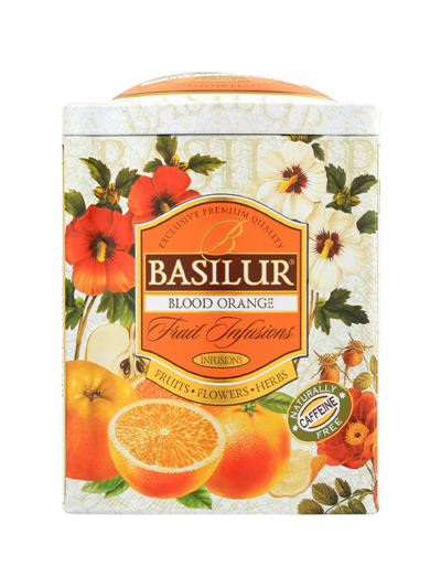 Basilur Fruit Infusions Blood Orange 100g (Hộp Thiếc) 1