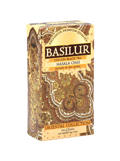 Trà Basilur - Bộ Sưu Tập Phương Đông - Trà Masala Chai 50g (Hộp Giấy)