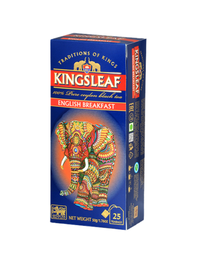 Trà Kingsleaf English Breakfast Basilur 50g (Hộp Giấy) 2