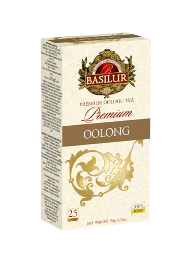 Trà Olong Cao Cấp Basilur 50g (Hộp Giấy)