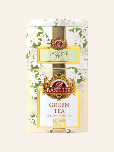 Trà Xanh Basilur Fruits & Flowers Jasmine & Green Tea 100grm-1