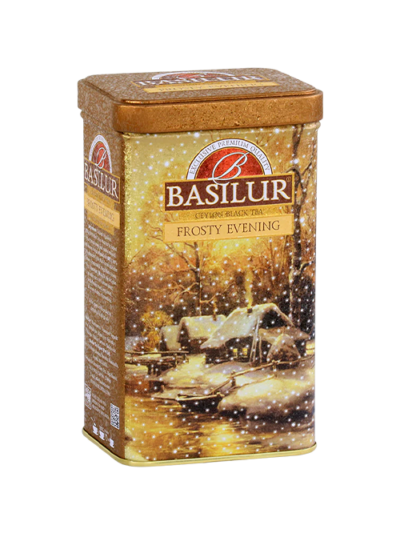 Trà Basilur - Hương Vị Đêm Đông Frosty Evening 85g (Hộp Thiếc)