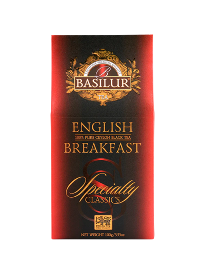 Trà Đen Ceylon Basilur English Breakfast – Specially Classic 100g (Hộp Giấy) 1