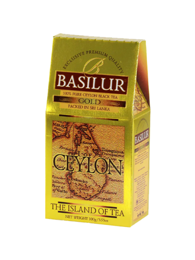 Trà Đen Ceylon Basilur Island Of Tea – 100g (Hộp Giấy) 1