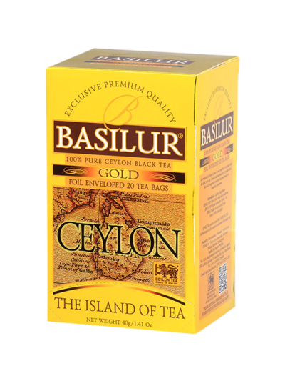 Trà Đen Ceylon Basilur Island Of Tea – 40g (Hộp Giấy) 2