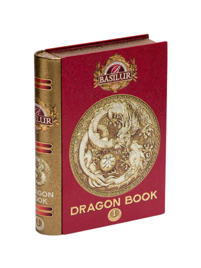 Trà Đen Ceylon Basilur - Rồng Huyền Thoại - Dragon Tea Book Vol 1 - 100g (Hộp Thiếc)