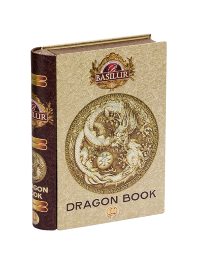 Trà Đen Ceylon Basilur - Rồng Huyền Thoại - Dragon Tea Book Vol 2 - 100g (Hộp Thiếc)