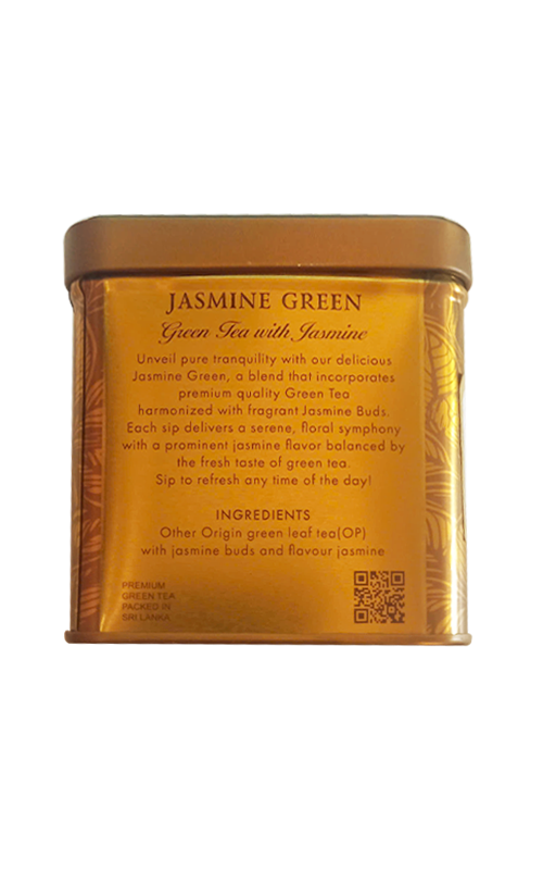 Basilur Jasmine Green Tea 0g hộp thiếc 1