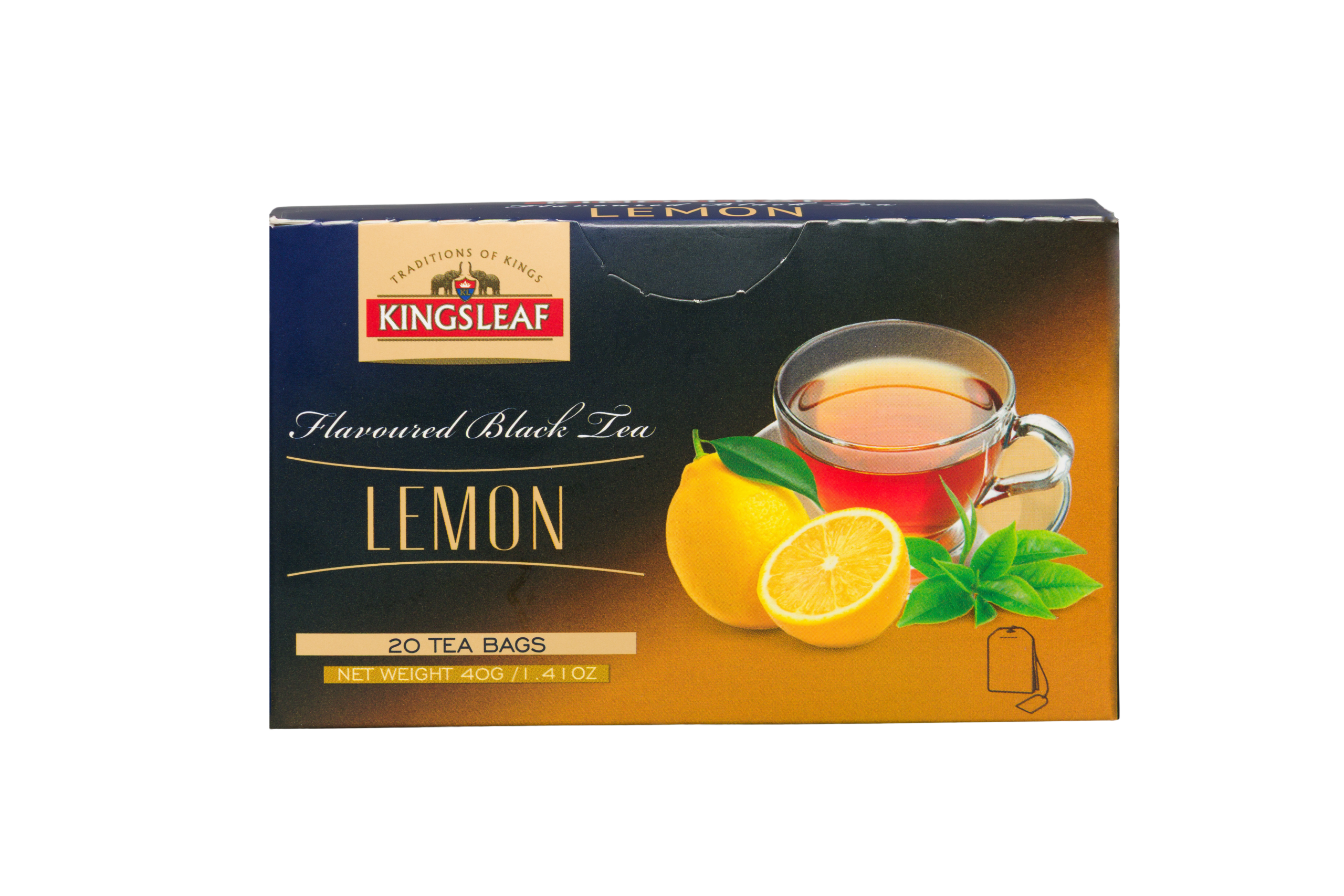90358 Lemon(5) KINGSLEAF BLACK TEA LYCHEE