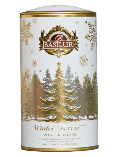 BASILUR WINTER WHITE Trà đen Ceylon nguyên bản – Tinh hoa thuần khiết từ Sri Lanka